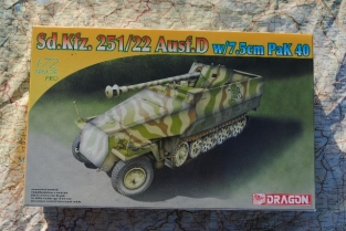 Dragon 7351  Sd.Kfz.252/22 Ausf.D with 7.5cm PaK 40 Gun